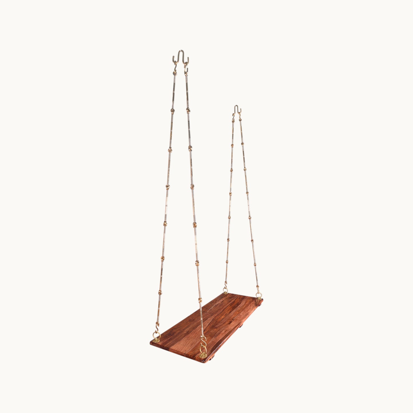 Thar Arts & Furniture – Sheesham Wood Swing Plank with Honey finish