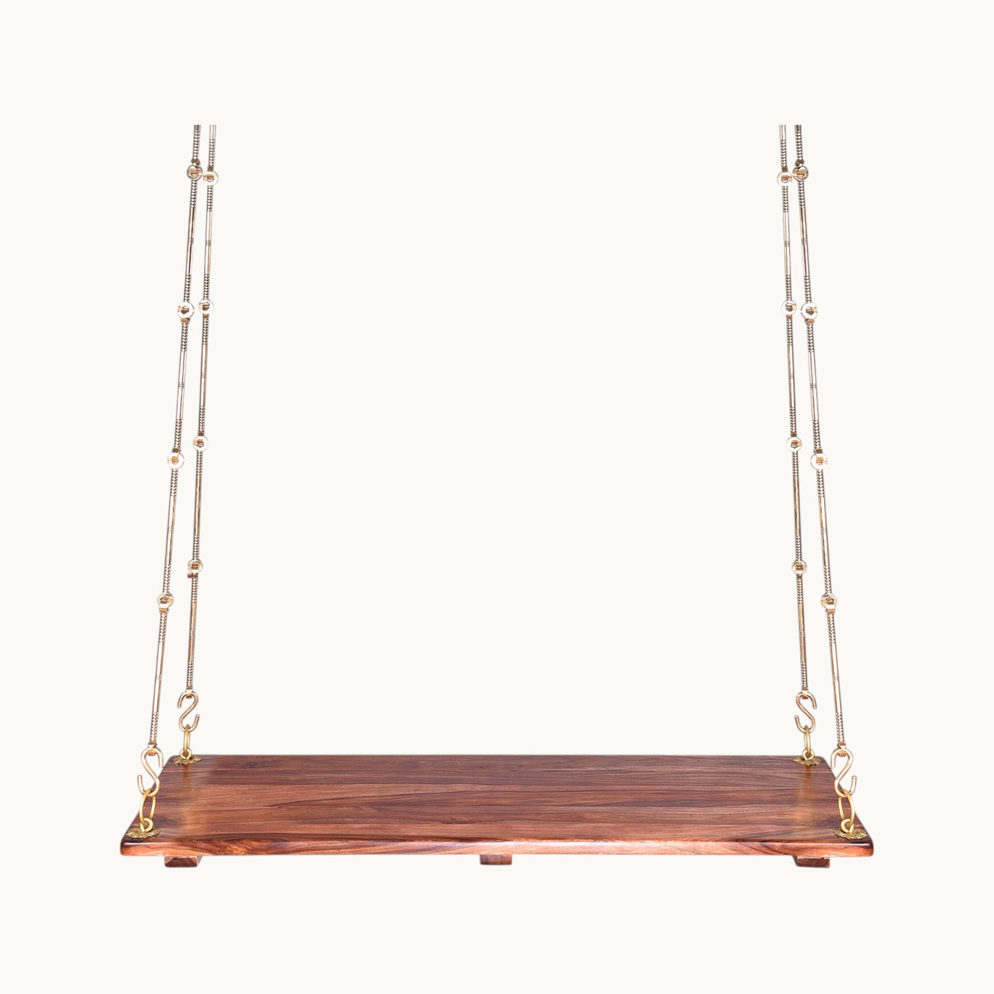 Thar Arts & Furniture – Sheesham Wood Swing Plank with Honey finish