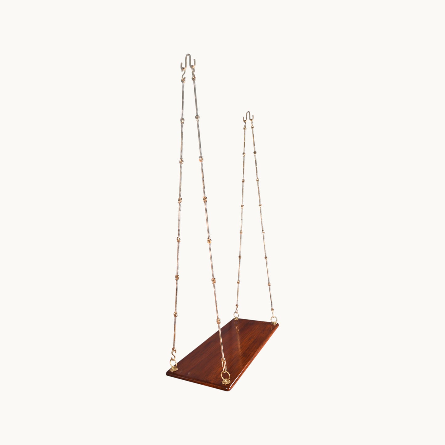 Thar Arts & Furniture – Teak Wood Swing in Honey finish (Plank)