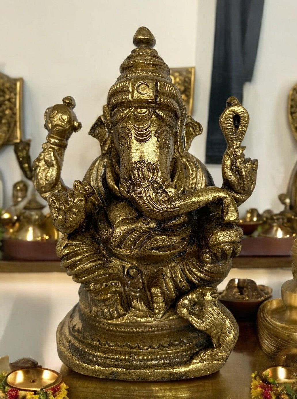 Thar Arts And Furniture - Brass Ganesha
