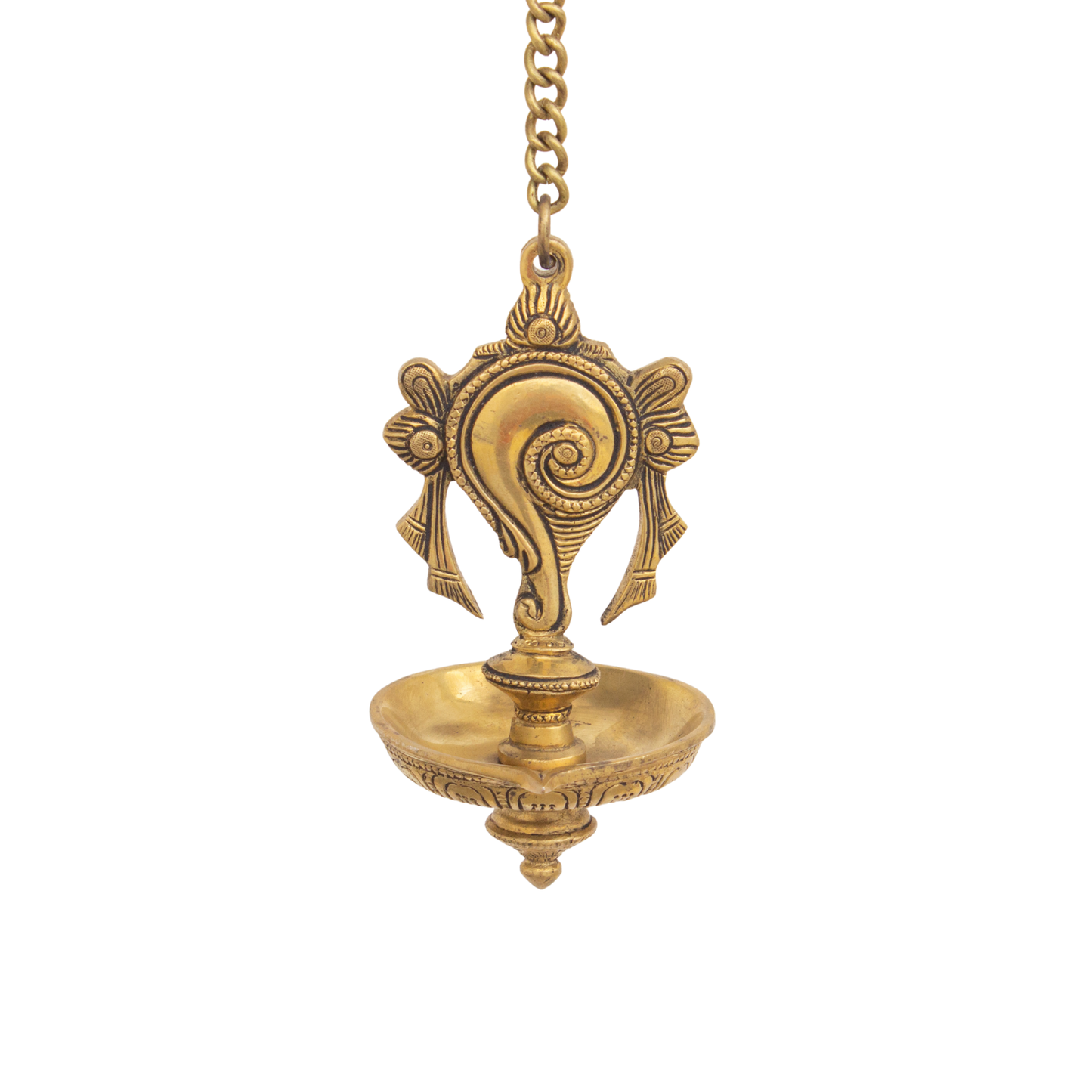Thar Arts And Furniture - Shanka-Chakara Hanging Lamp