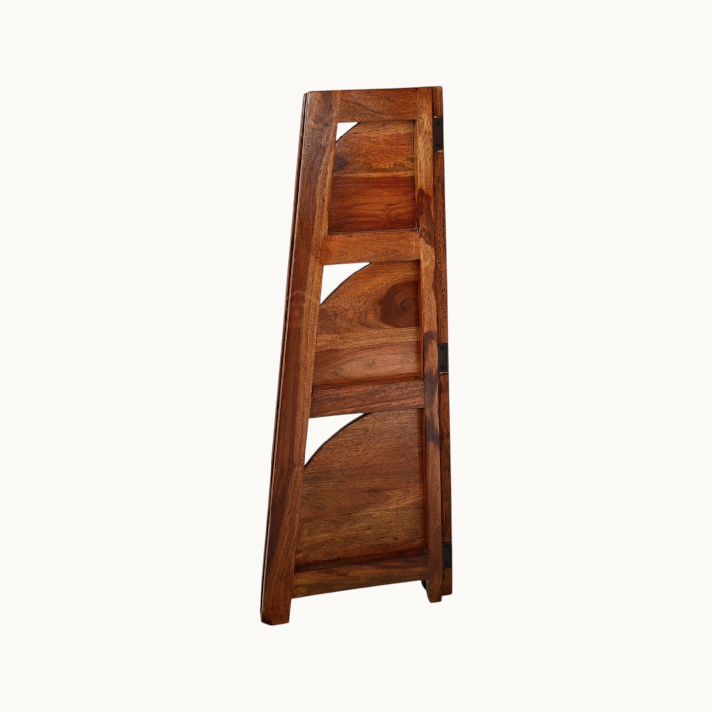 Thar Arts And Furniture - Sheesham Wood Folding Corner Bookshelf
