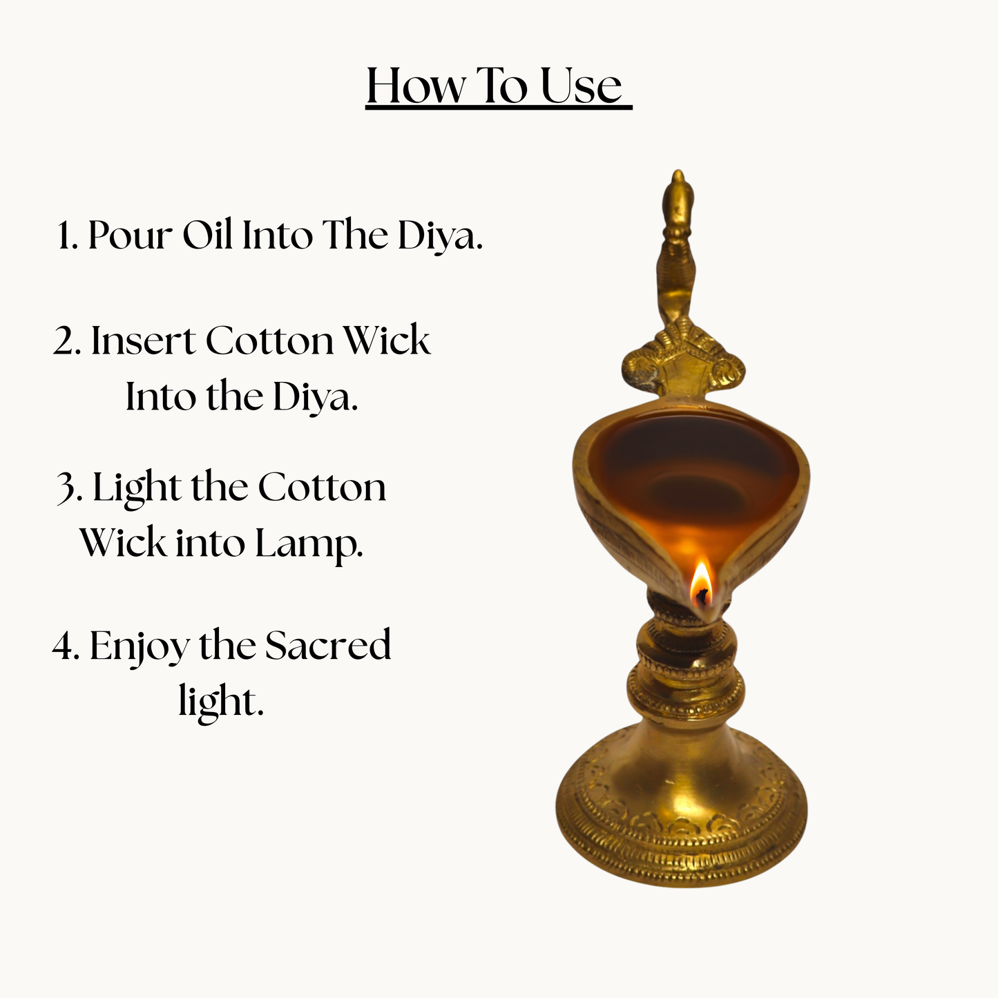 Thar Arts And Furniture - Brass Diya