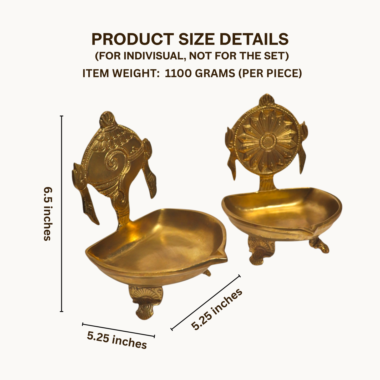 Thar Arts And Furniture - Brass Chakra Lamp