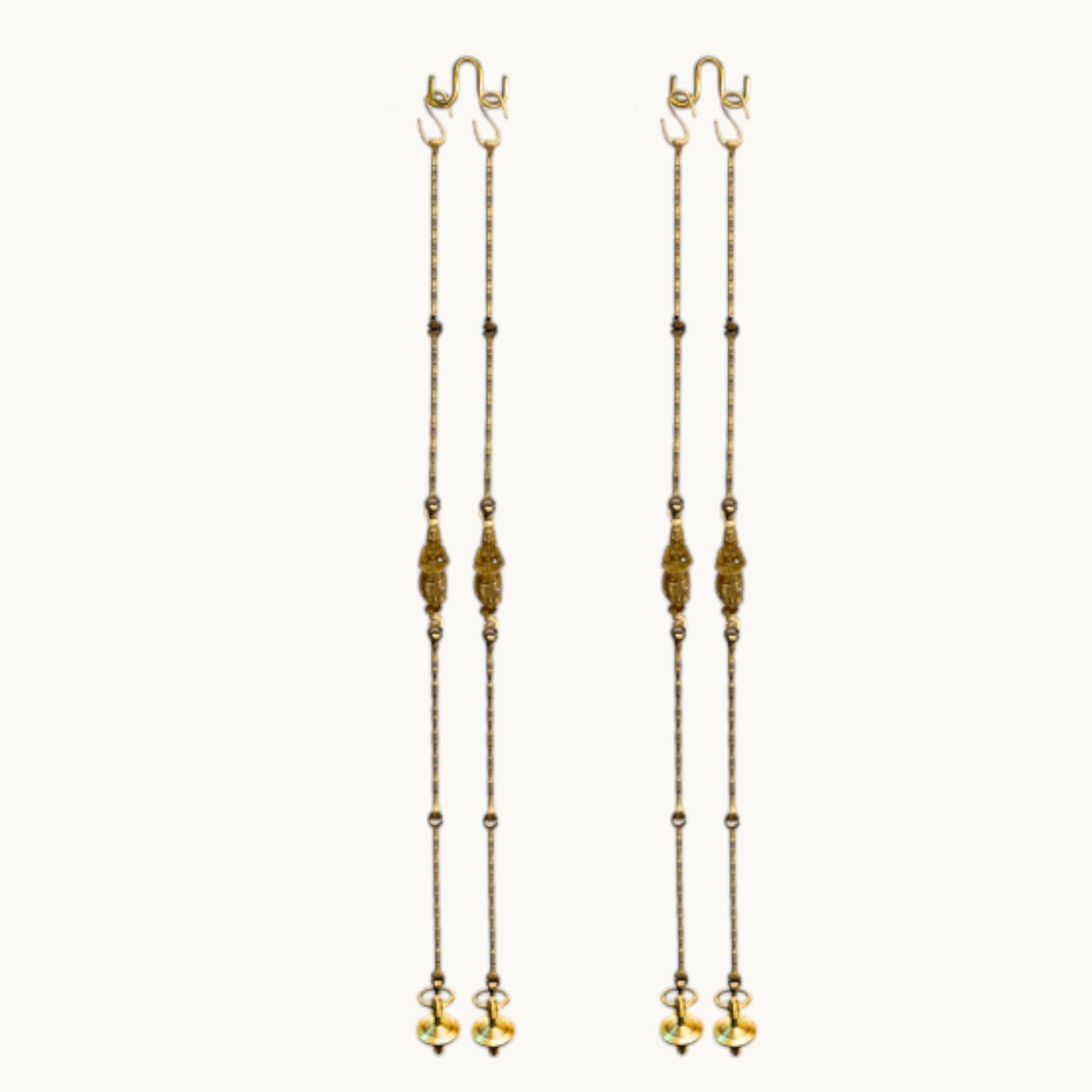 Thar Arts And Furniture - Swing Chain 12" Spindle Link Design With Deep Lakshmi