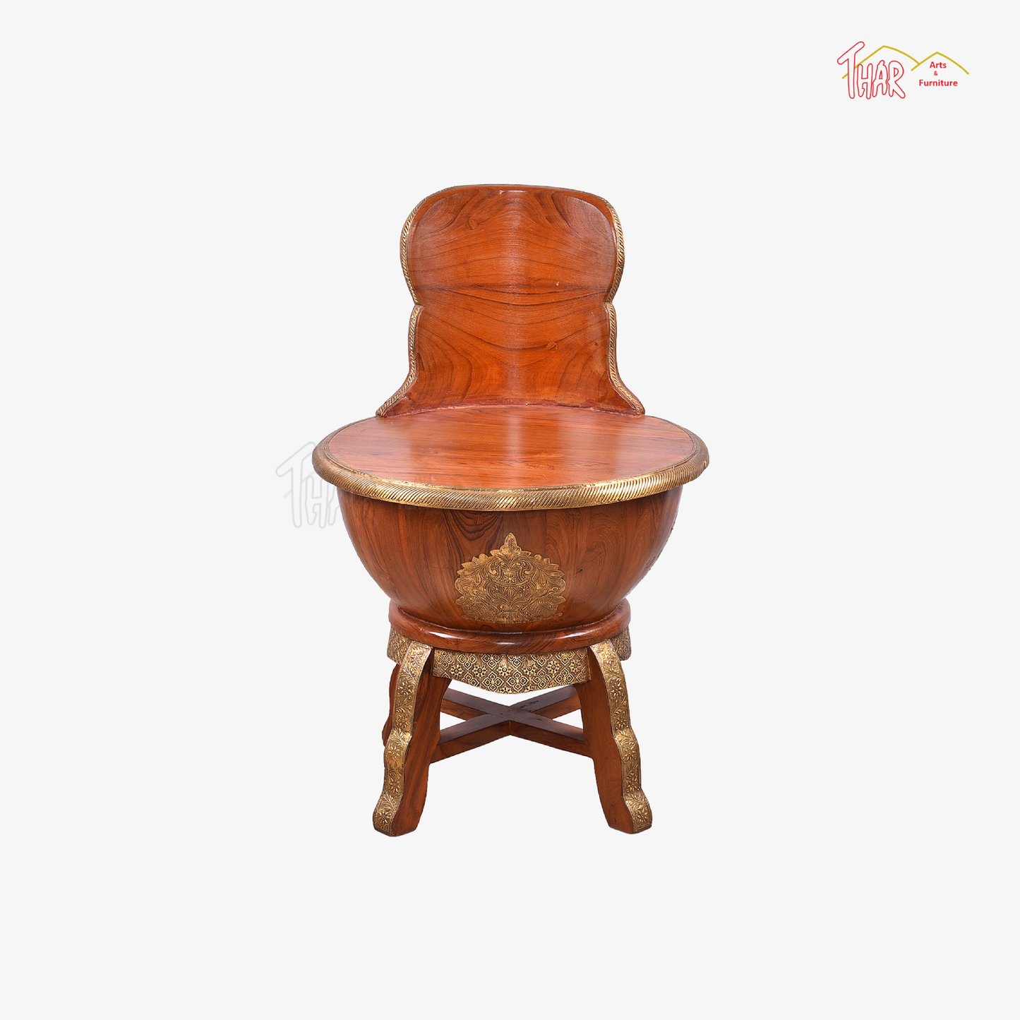 Thar Arts And Furniture - SOLID WOOD CAFETERIA CHAIR