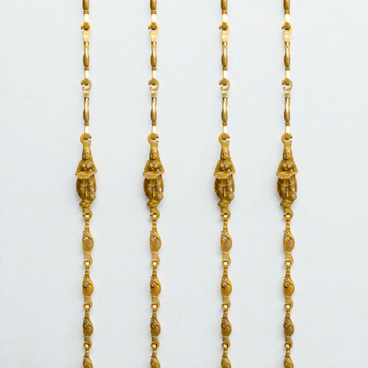 Thar Arts And Furniture - Swing Chain Single Peacock With Deep Lakshmi