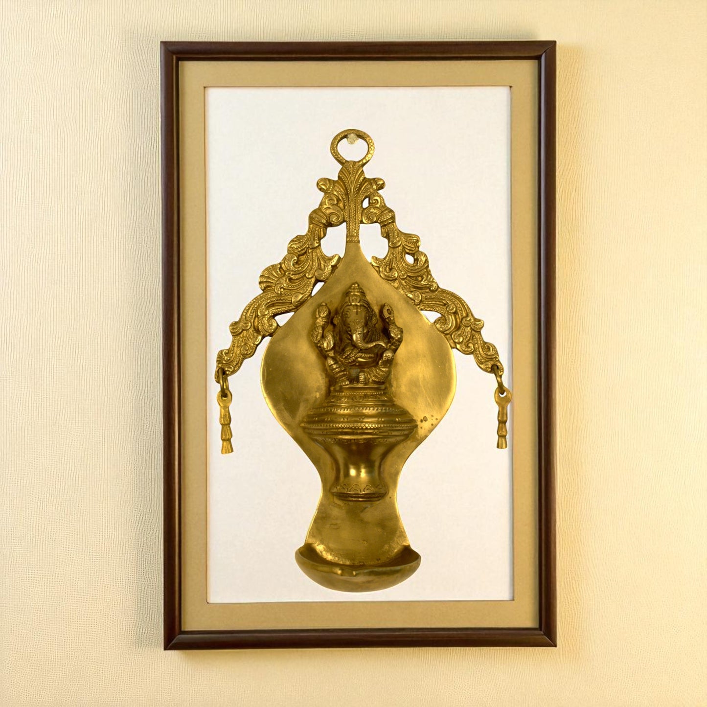 Thar Arts And Furniture - Ganesh Wall Deepak