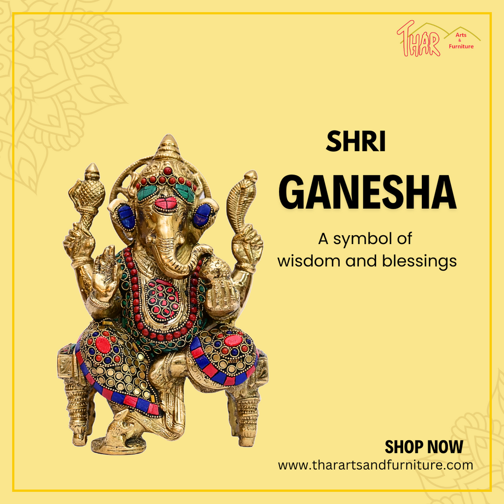 "Ganesh Chaturthi Embracing Blessings and New Beginnings" Thar Arts