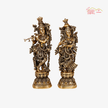 Brass Radha Krishna Idol