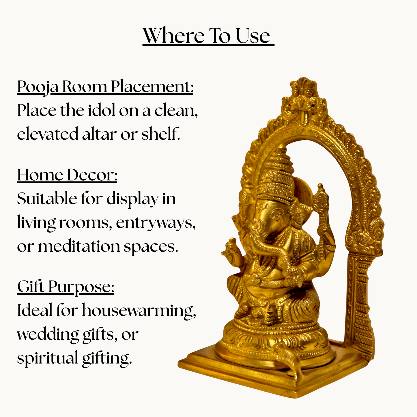 Thar Arts And Furniture - Prabhawali Ganesha