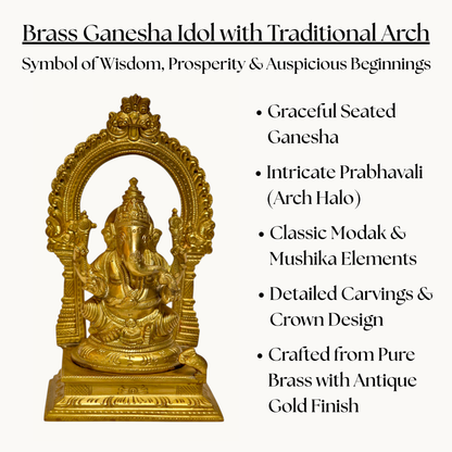 Thar Arts And Furniture - Prabhawali Ganesha