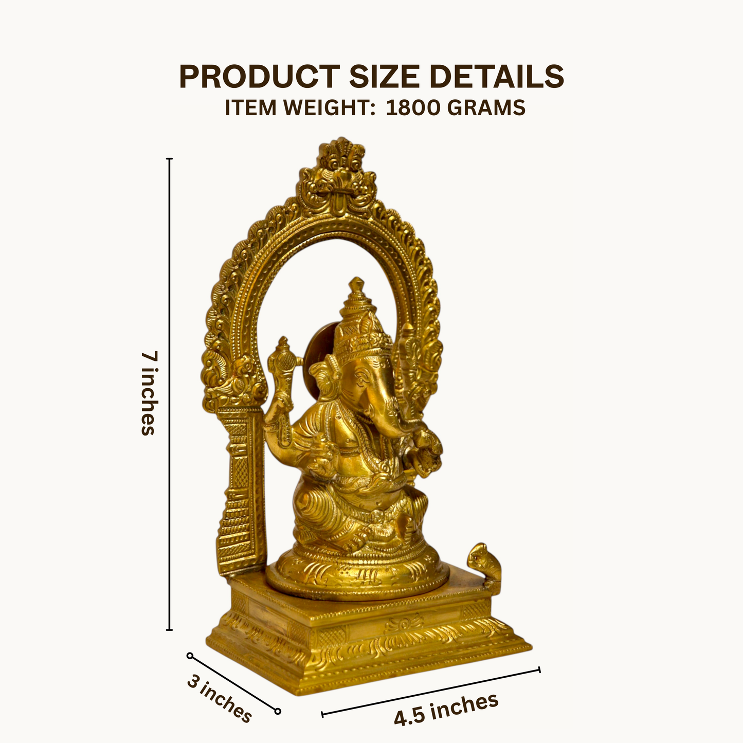 Thar Arts And Furniture - Prabhawali Ganesha
