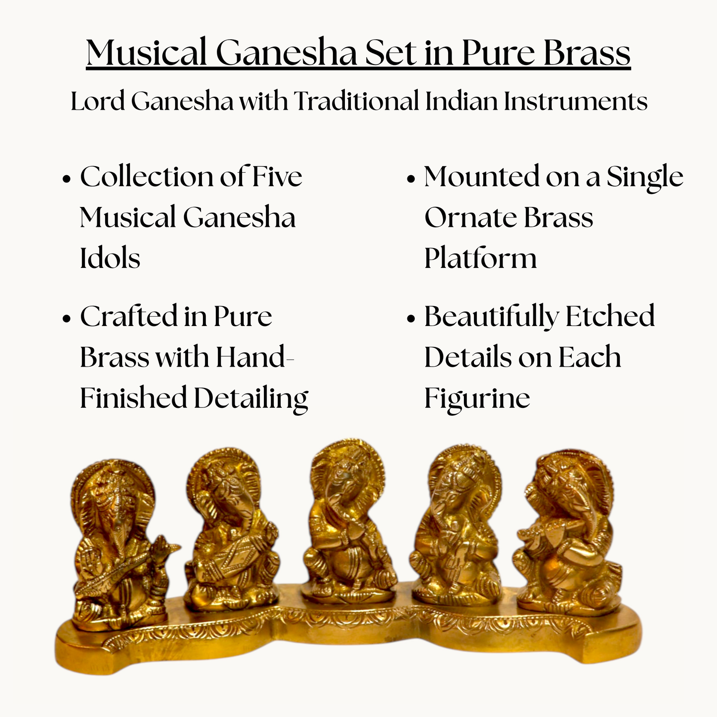 Thar Arts And Furniture - Musical Ganehsa Pidda