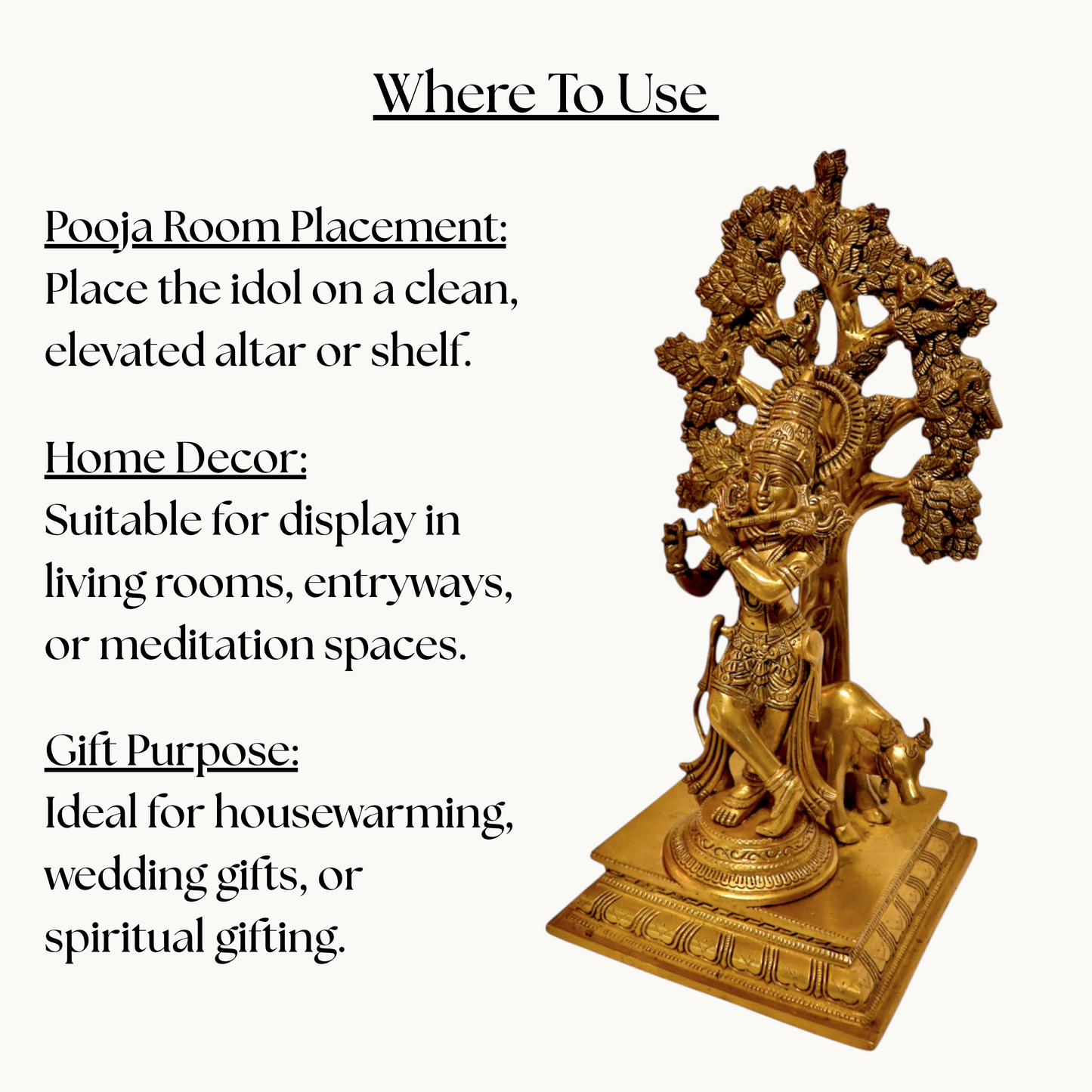Thar Arts And Furniture - Tree Krishna