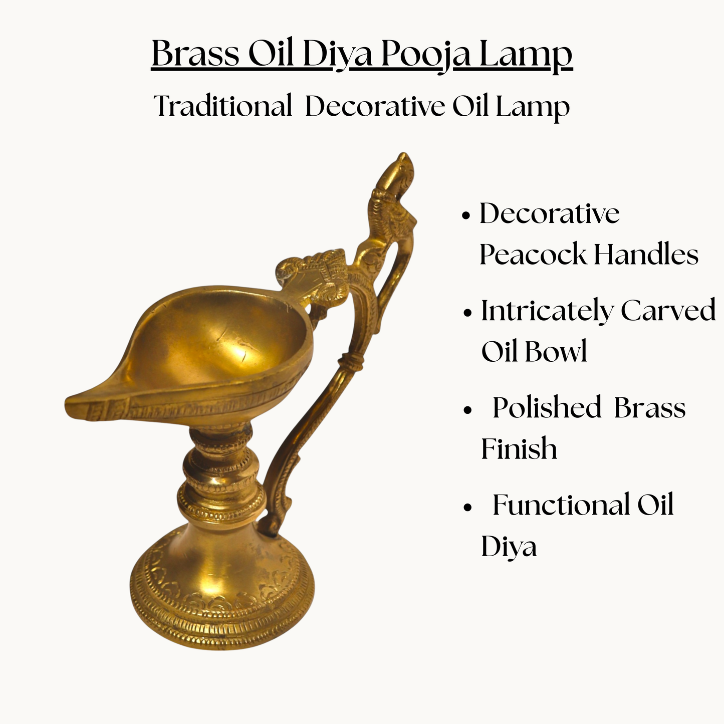 Thar Arts And Furniture - Brass Diya