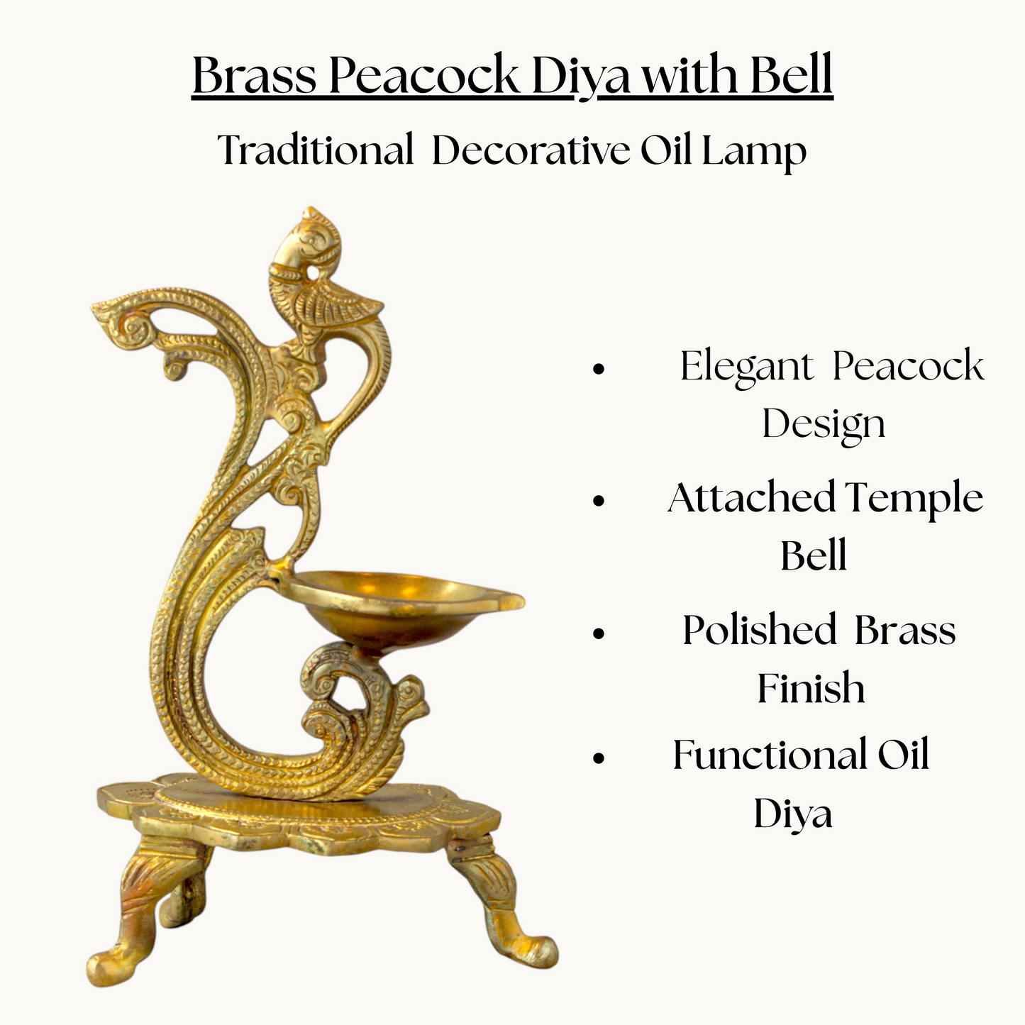 Thar Arts And Furniture -Brass Deepam