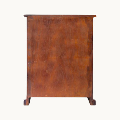 Thar Arts And Furniture - Sheesham Bedside with storage and checkerbox design