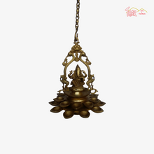 Brass Ganesha Hanging Diya