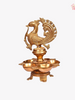 Brass Peacock Diya