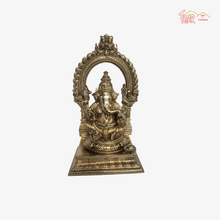 Bronze God Ganesha Prabhawali