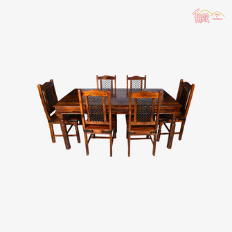 Wooden Dining set with chairs for home