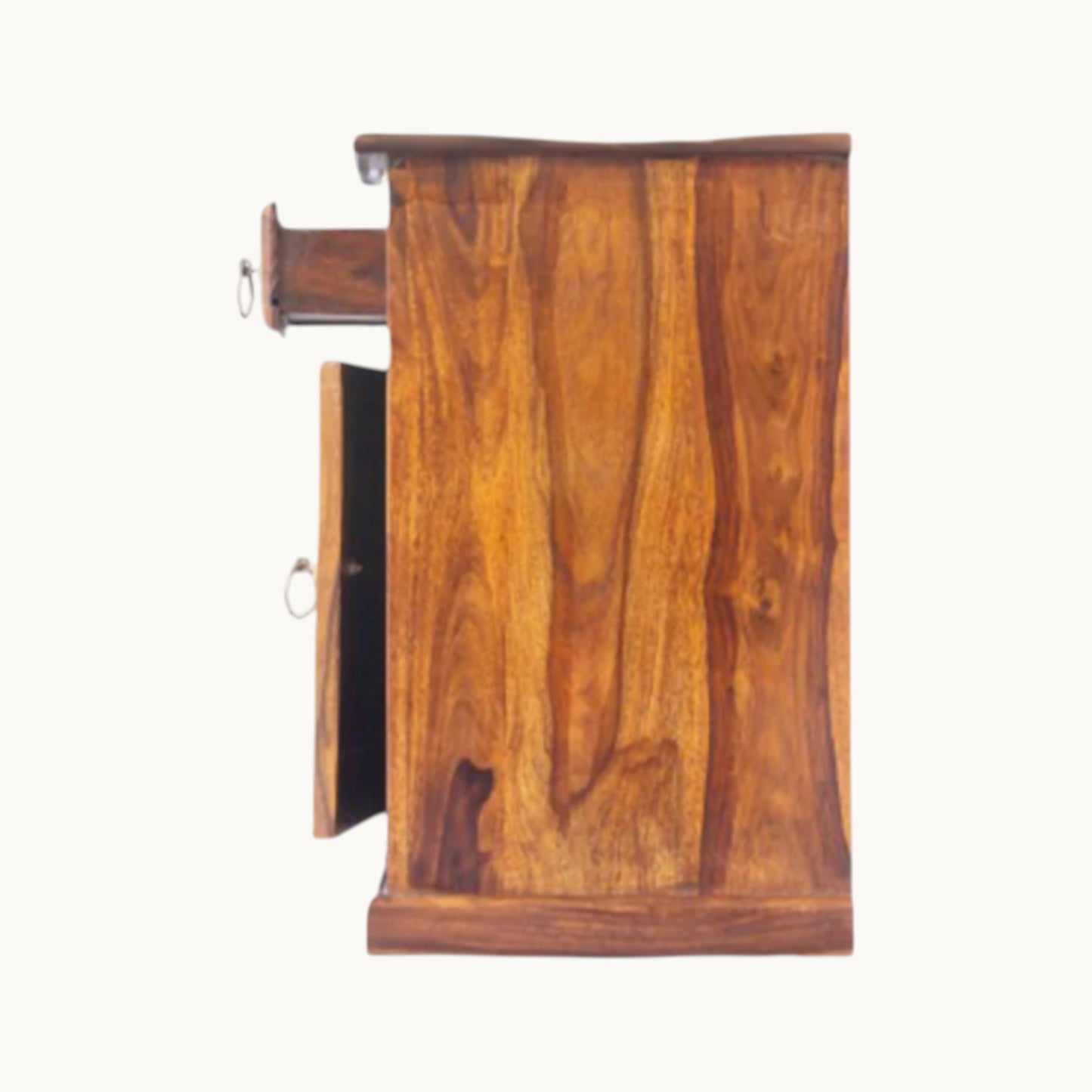 Thar Arts And Furniture - Sheesham Bedside with storage
