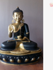 Brass Buddha Idol In  Dhyan Mudra
