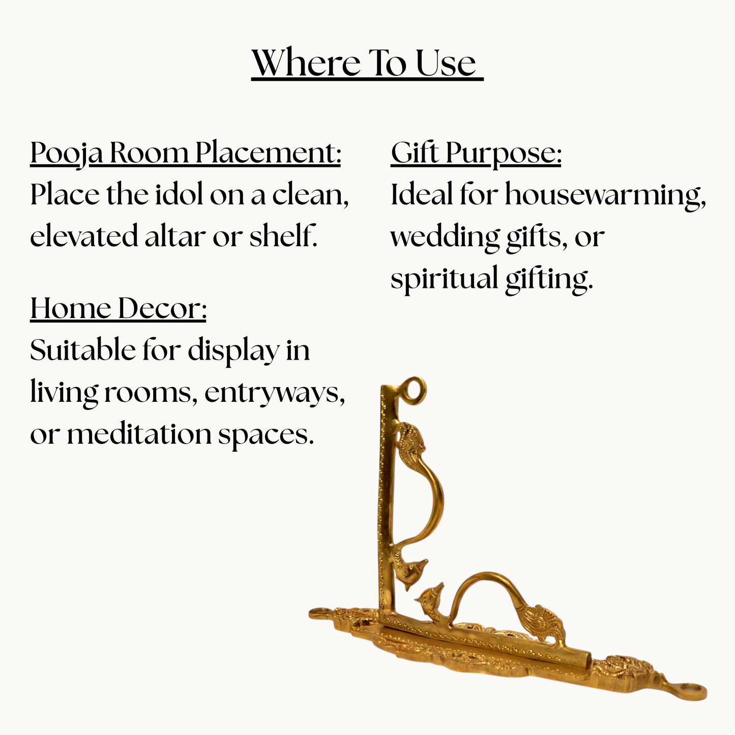 Thar Arts And Furniture - Brass Wall Bracket