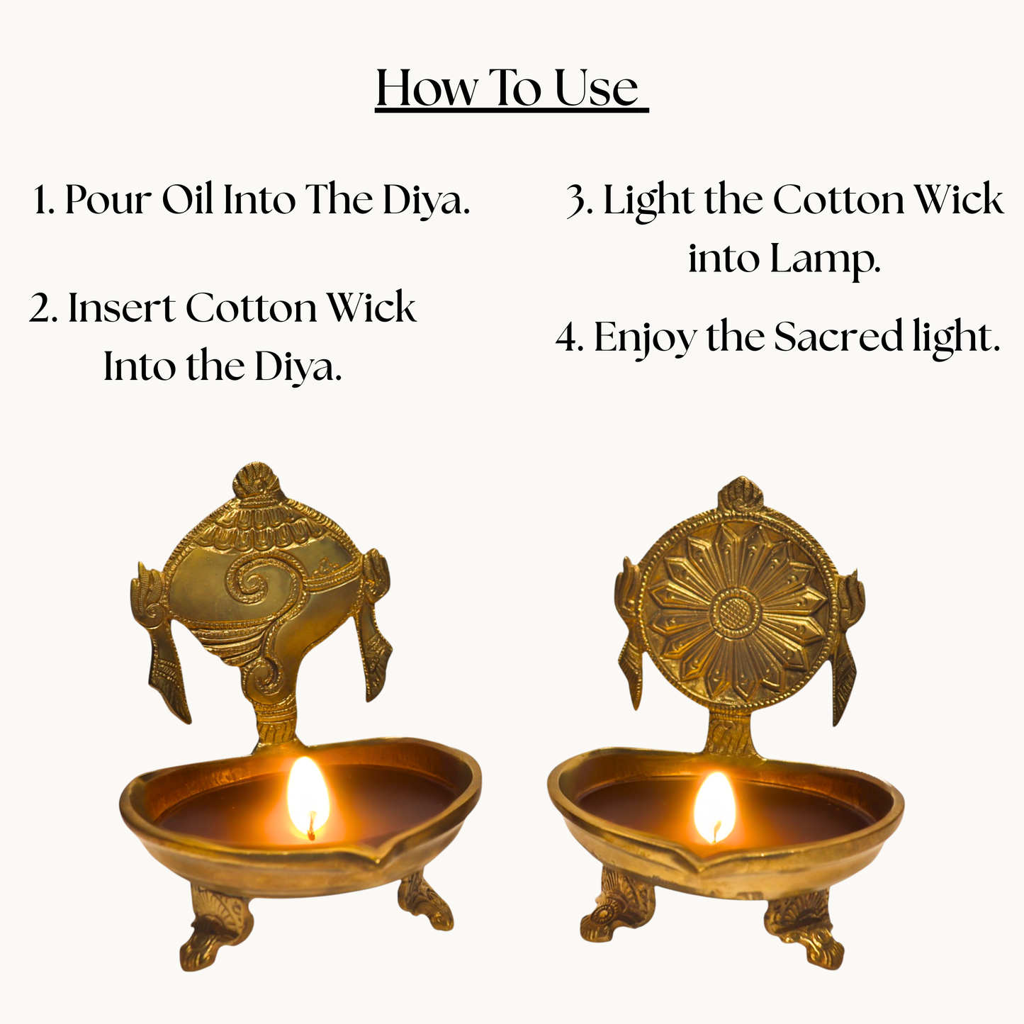 Thar Arts And Furniture - Brass Chakra Lamp