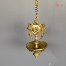 Brass Shankha Hanging Lamp
