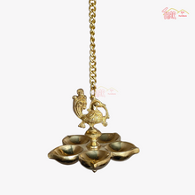 Brass Super Fine Hanging Bird Lamp