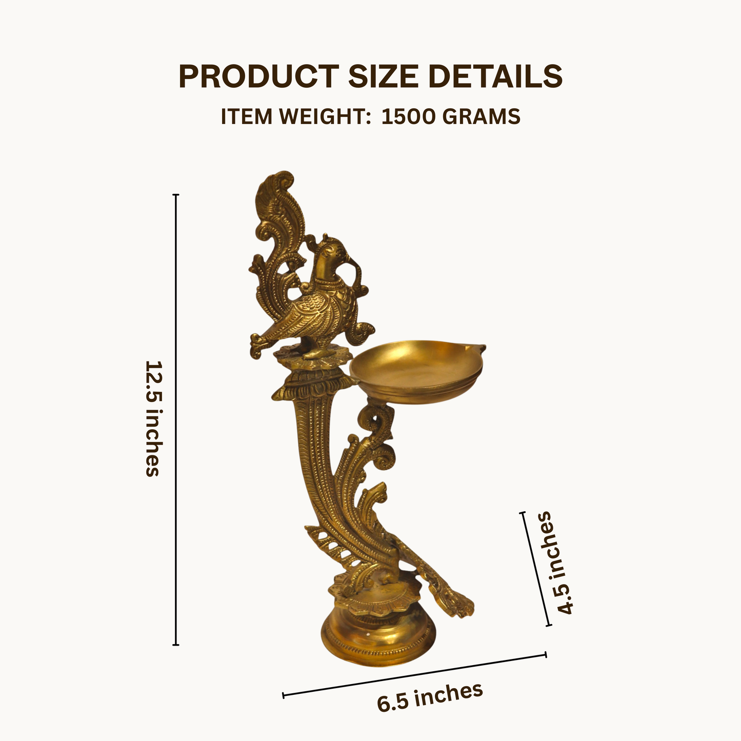 Thar Arts And Furniture - Bird Deepam
