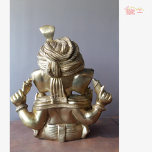 Brass Pagadi Ganesha