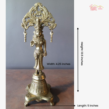Brass Radha Statue