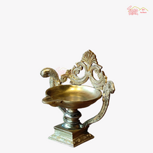 Brass Double Bell Parrot Deepak
