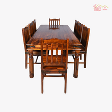Sheesham Wood Dining table set with six chairs