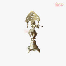 Brass Arch Krishna Statue