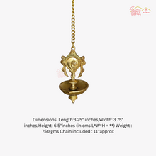 Brass Shankha Hanging Lamp