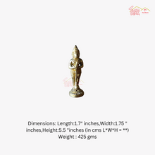 Brass Hanuman Standing Idol