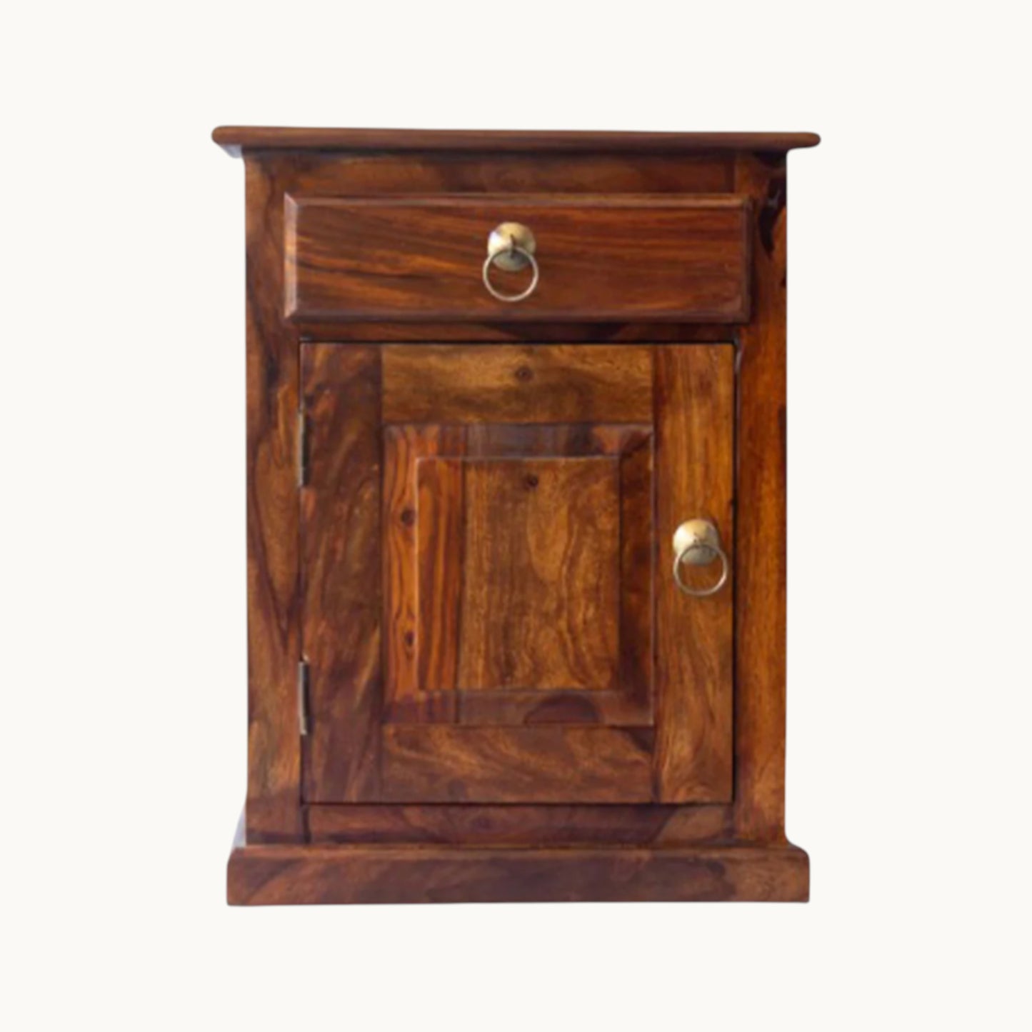 Thar Arts And Furniture - Sheesham Bedside with storage