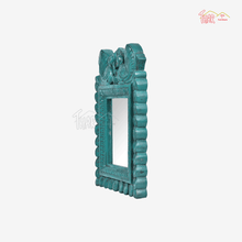 Wooden Traditional  Jharokha - Green Color