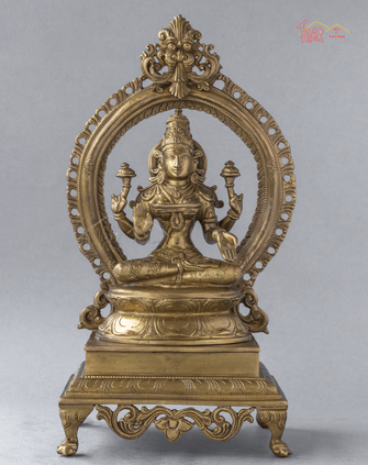 Bronze Goddess Lakshmi Statue