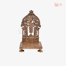 Brass Sheshnag Design Deity Seating Chowki
