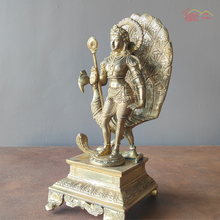 Brass Kartike with Peacock Idol