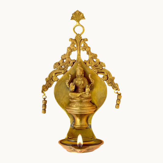 Thar Arts And Furniture - Wall hanging laxmi deepam
