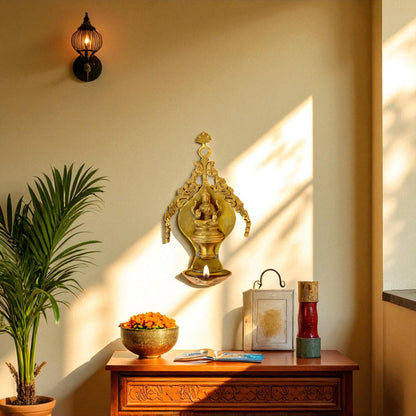 Thar Arts And Furniture - Wall hanging laxmi deepam