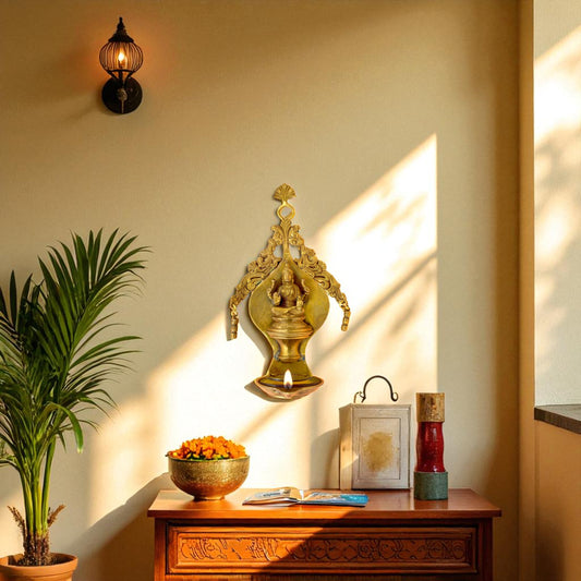 Thar Arts And Furniture - Wall hanging laxmi deepam