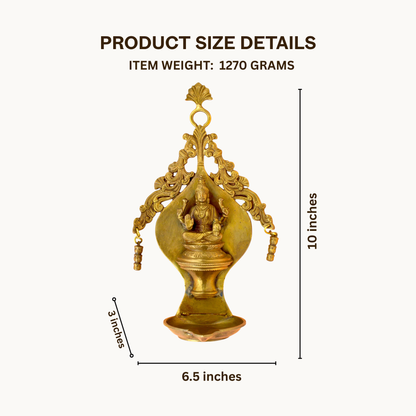Thar Arts And Furniture - Wall hanging laxmi deepam