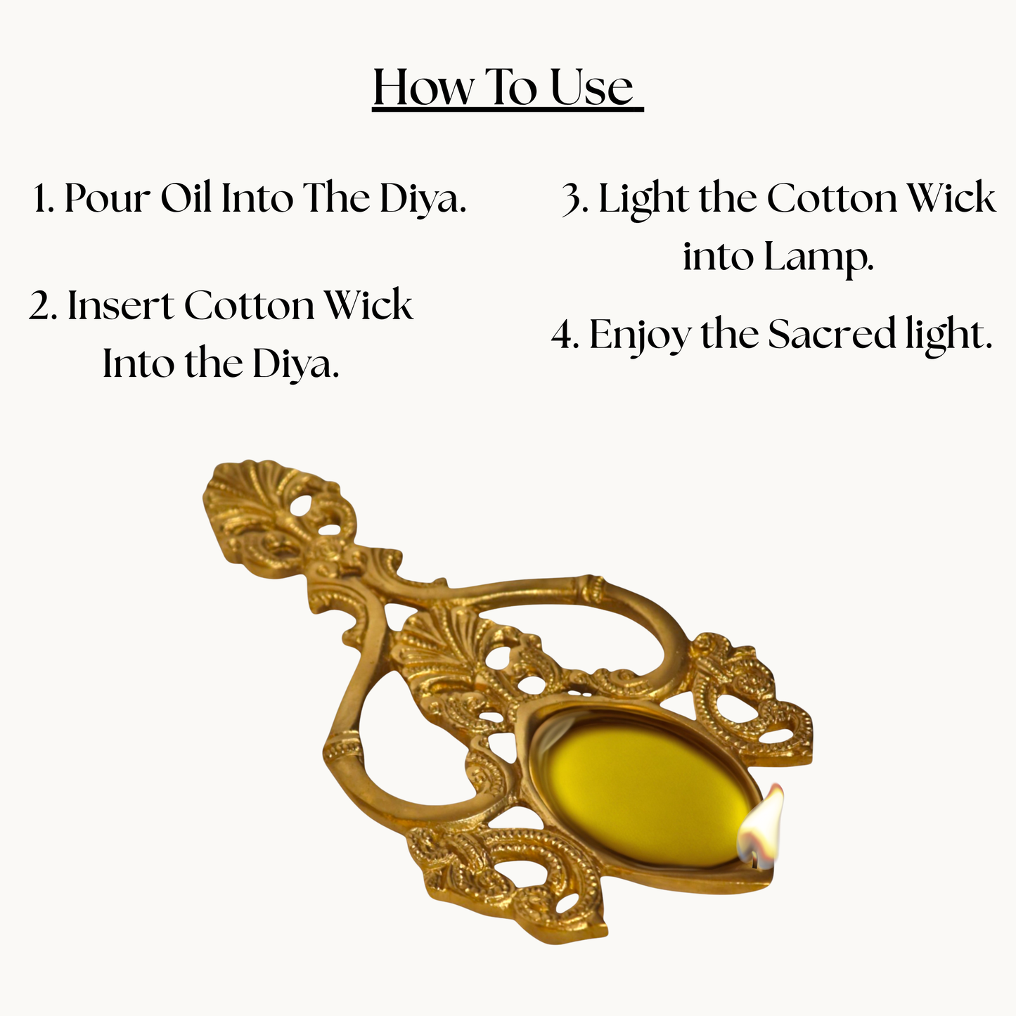 Thar Arts And Furniture - Brass Aarti Spoon